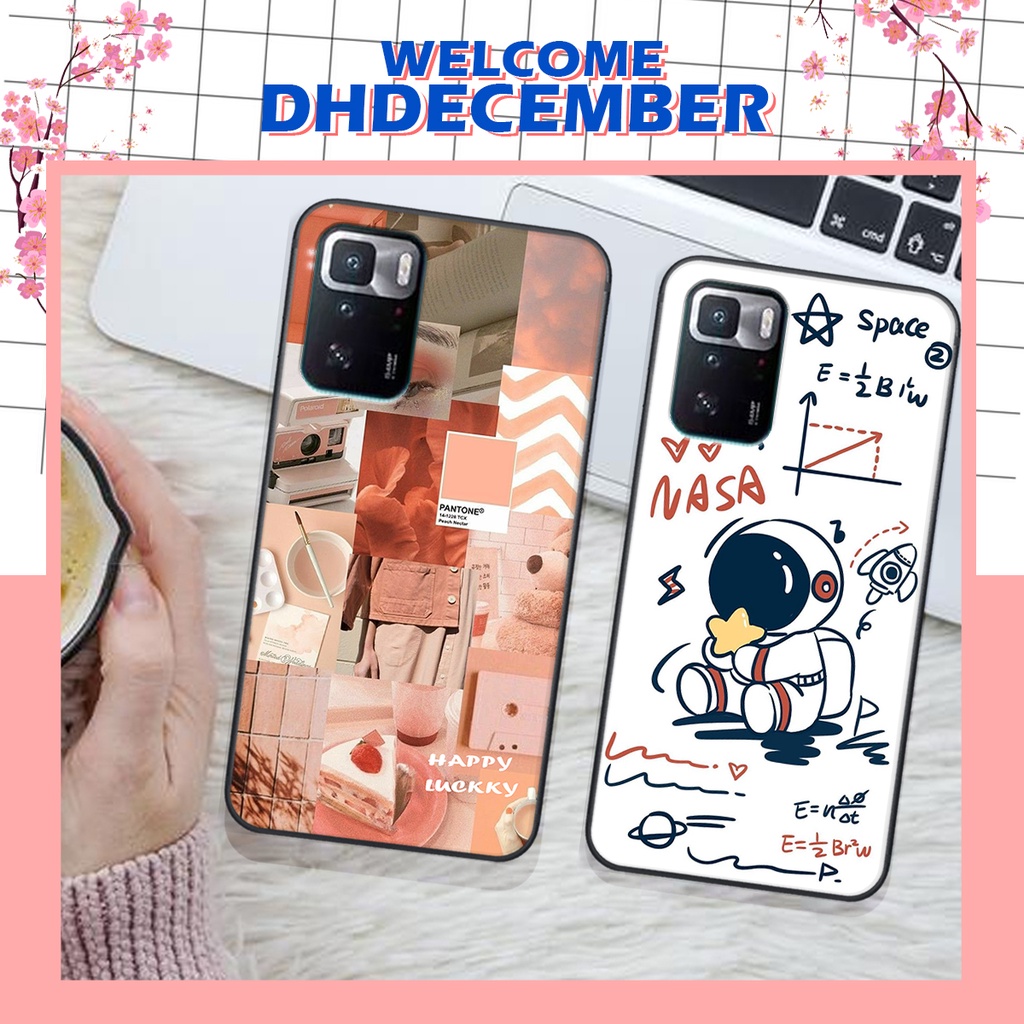 Ốp lưng Xiaomi REDMI NOTE 10 PRO 5G in hình nice ,good luck happy ốp xinh viền dẻo đẹp chất