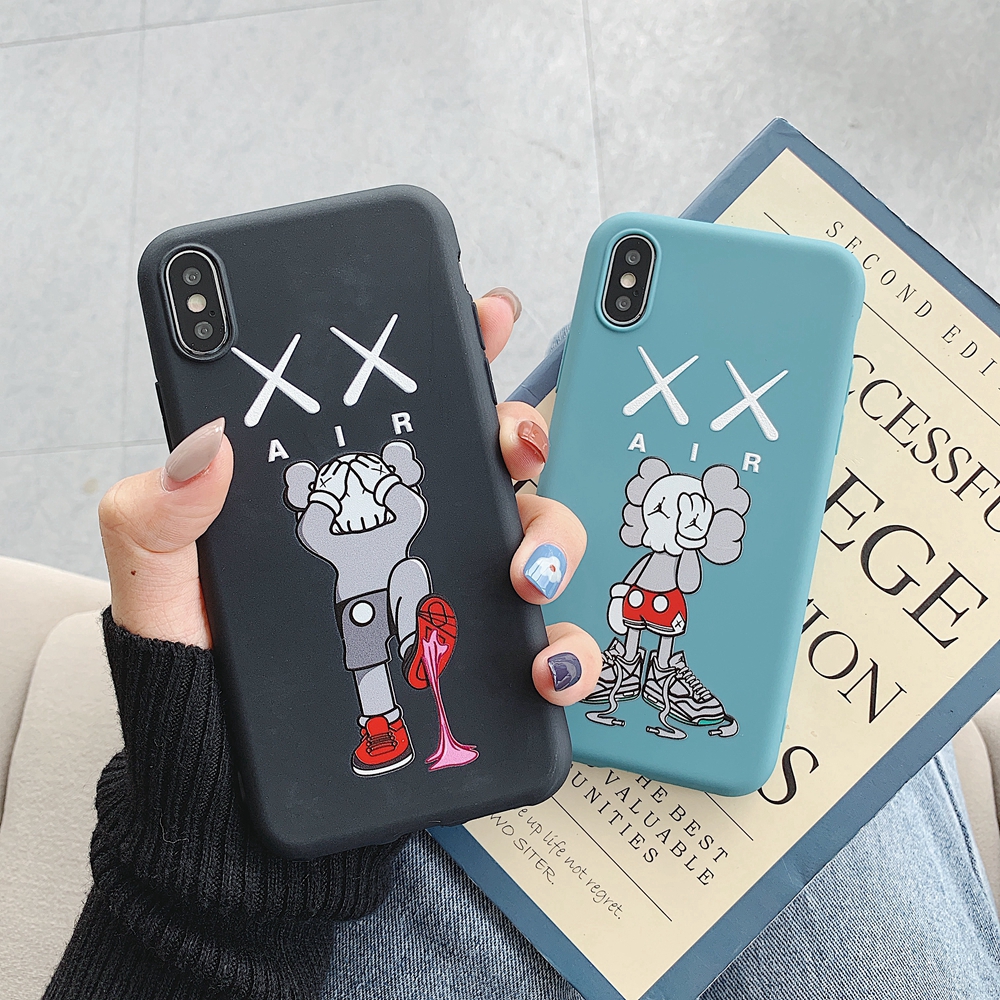 Huawei Nova 2S 3E Mate 20 Honor 8 V10 P20 Case Sesame Street  KAWS Cartoon Cute Fashion Silicone Shockproof Casing Cover