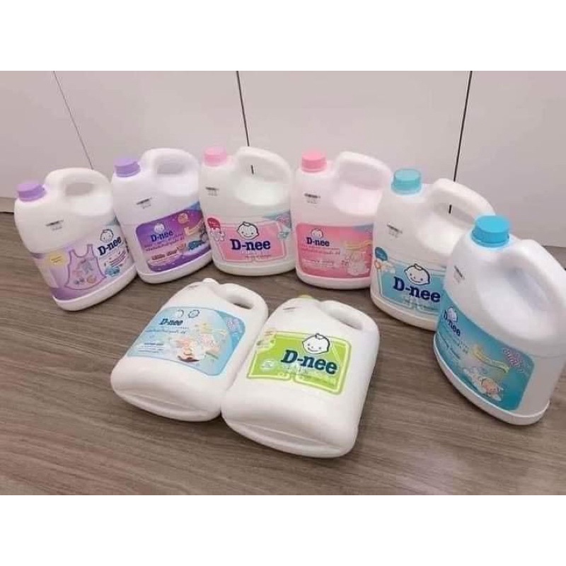 Nước giặt xả Dnee Thái Lan chính hãng 3000ml siêu thơm lưu hương lâu an toàn với da em bé Beehouse