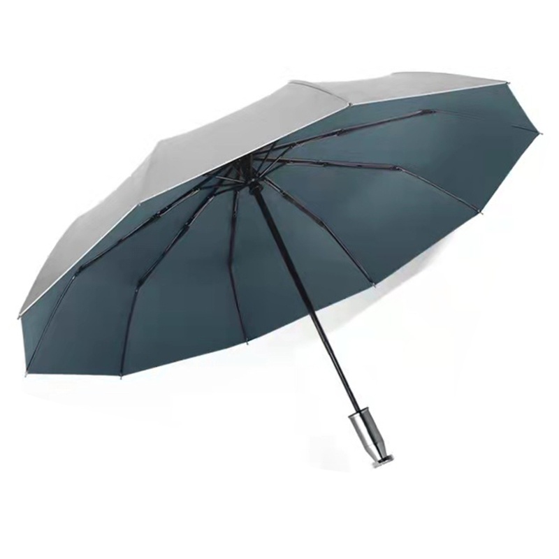 Dù Gấp Tự Động 10 Khúc Bằng Titan Chống Mưa Nắng Tiện Dụng