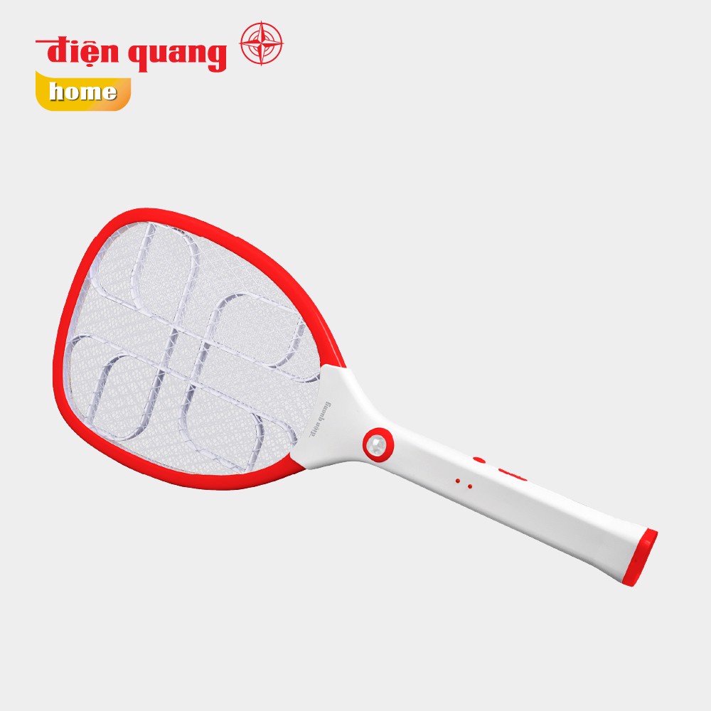 Vợt Muỗi Điện Quang ( Chính Hãng) 2 trong 1- Có pin sạc rời + đèn pin  - Bảo Hành 12 tháng