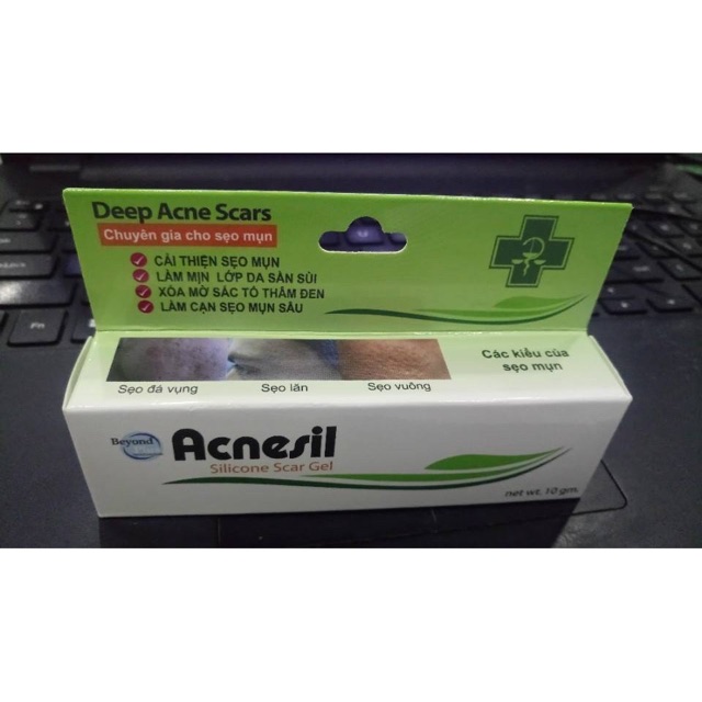 GEL SẸO MỤN, SẸO RỖ ACNESIL TUÝP 10gr