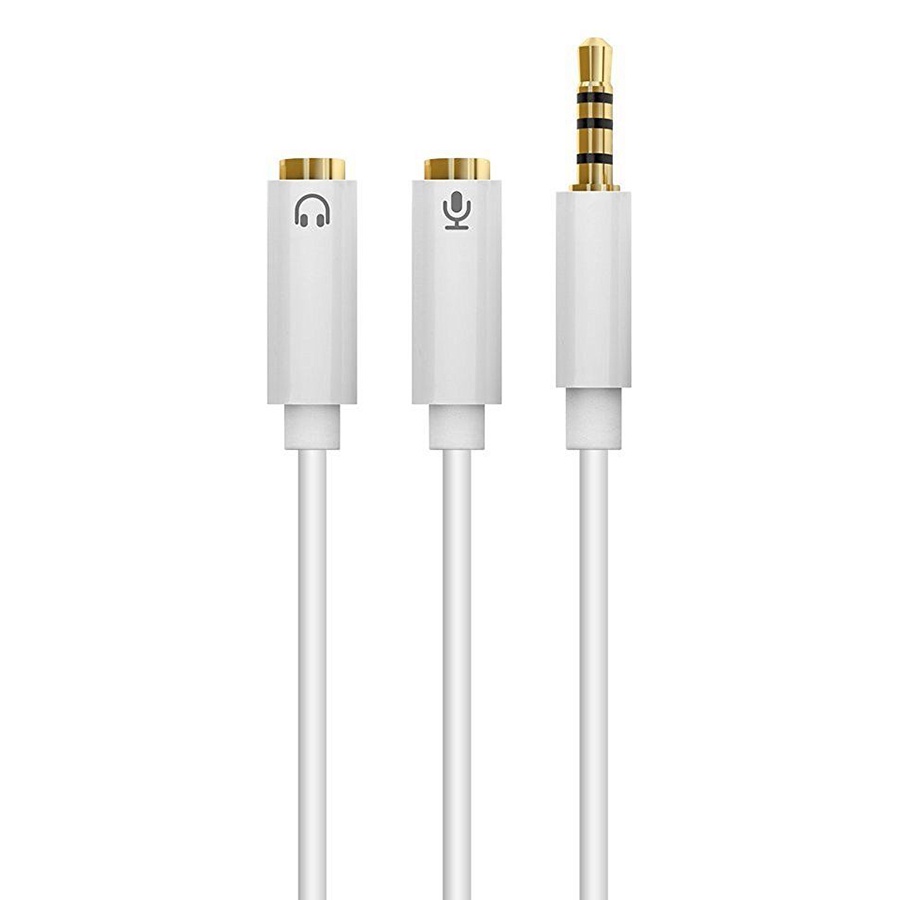Jack Chia Tai Nghe Và Mic Kết Nối Audio 3.5mm