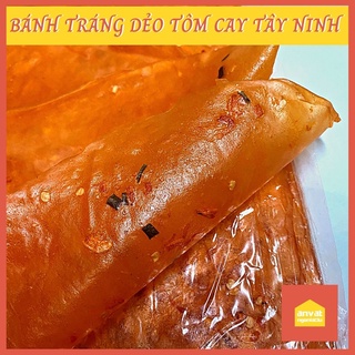 Bánh tráng dẻo tôm cay chính gốc Tây Ninh, bánh size lớn, dày nhiều tôm