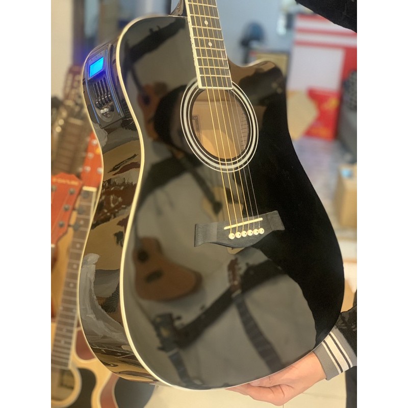 Đàn guitar acoustic sơn bóng cao cấp