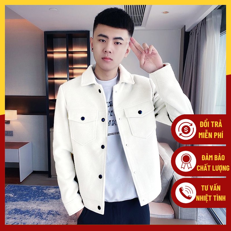 Áo khoác dạ nam Hàn Quốc RINNBOY AD1