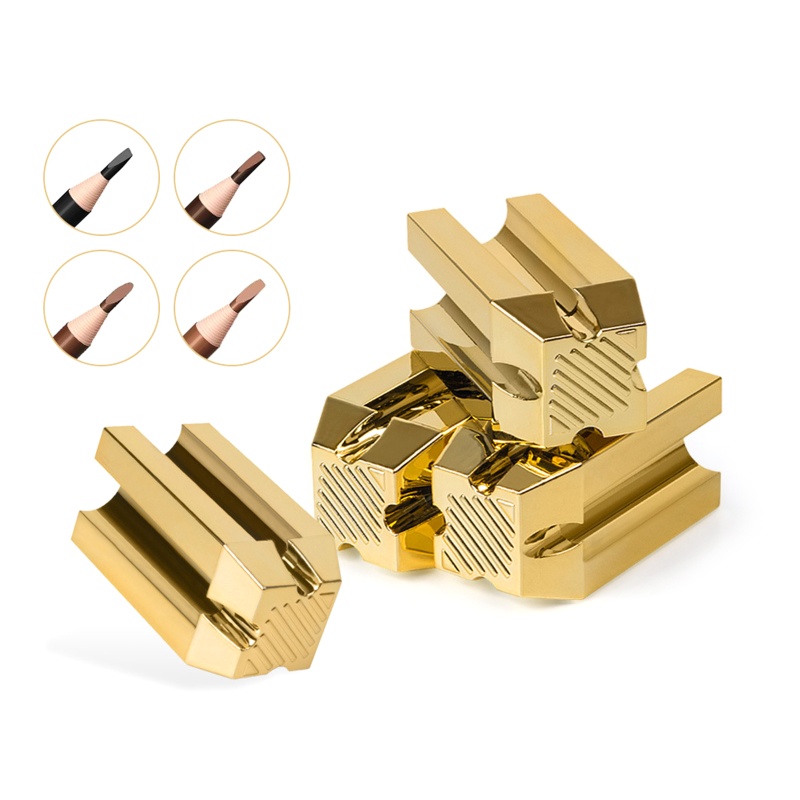 Brroa Bút Chì Kẻ Lông Mày 4 Trong 1 Bằng Nhựa Dạng Lột Định Hình Dáng Lông Mày Chuyên Nghiệp