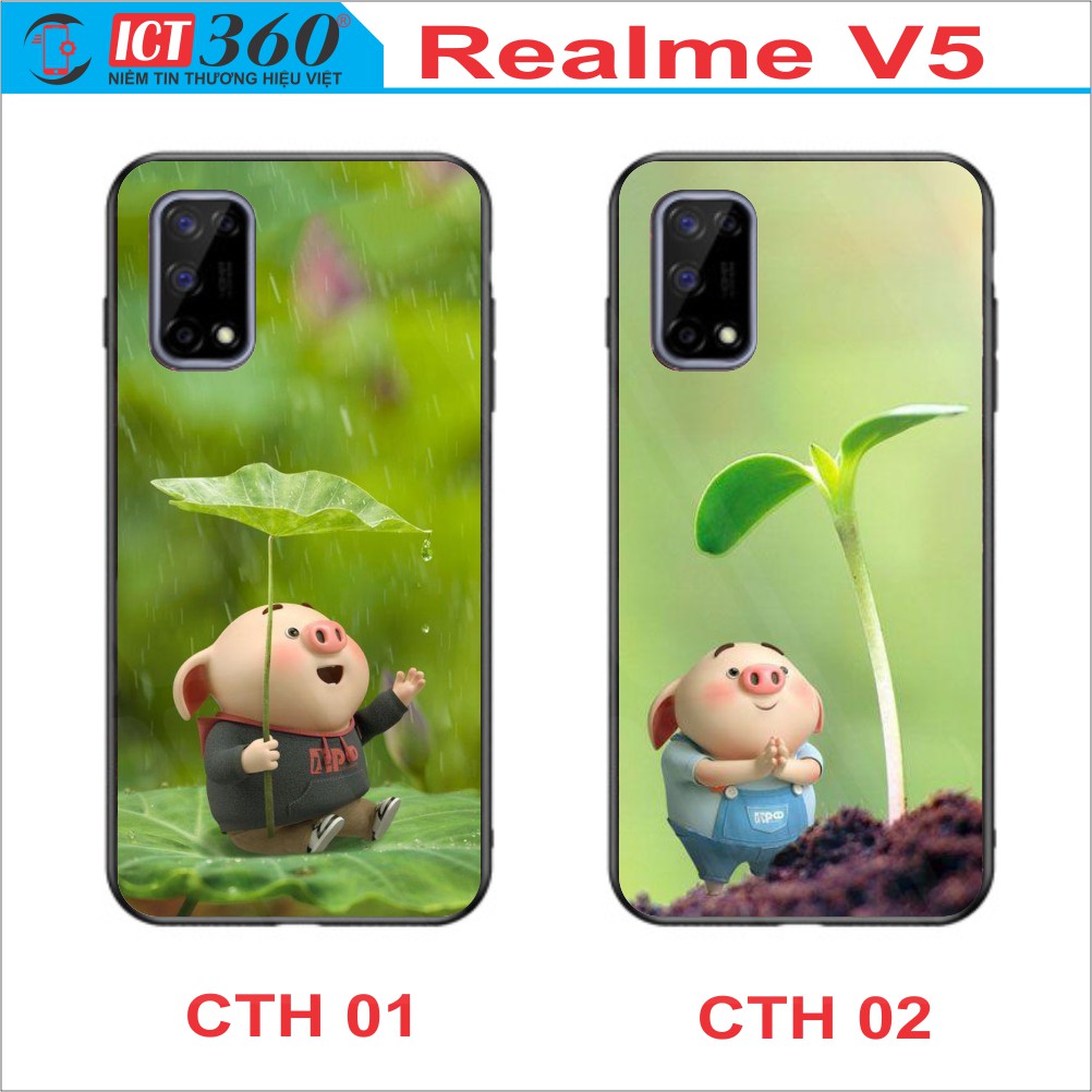 Ốp Lưng Kính REALME V5, Realme Q2 - In Theo Yêu Cầu ( Nhều Hình)