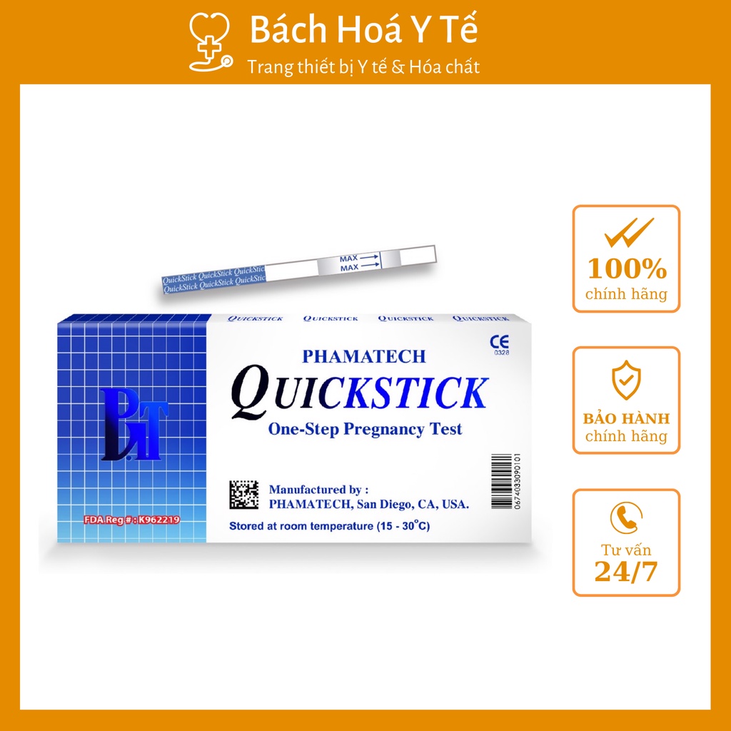 Que thử thai QUICKSTICK Nhập Khẩu từ Mỹ