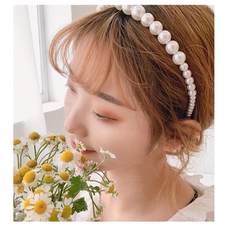  Cài tóc bờm tóc ngọc trai giả phong cách Hàn Quốc phụ kiện tóc nữ 