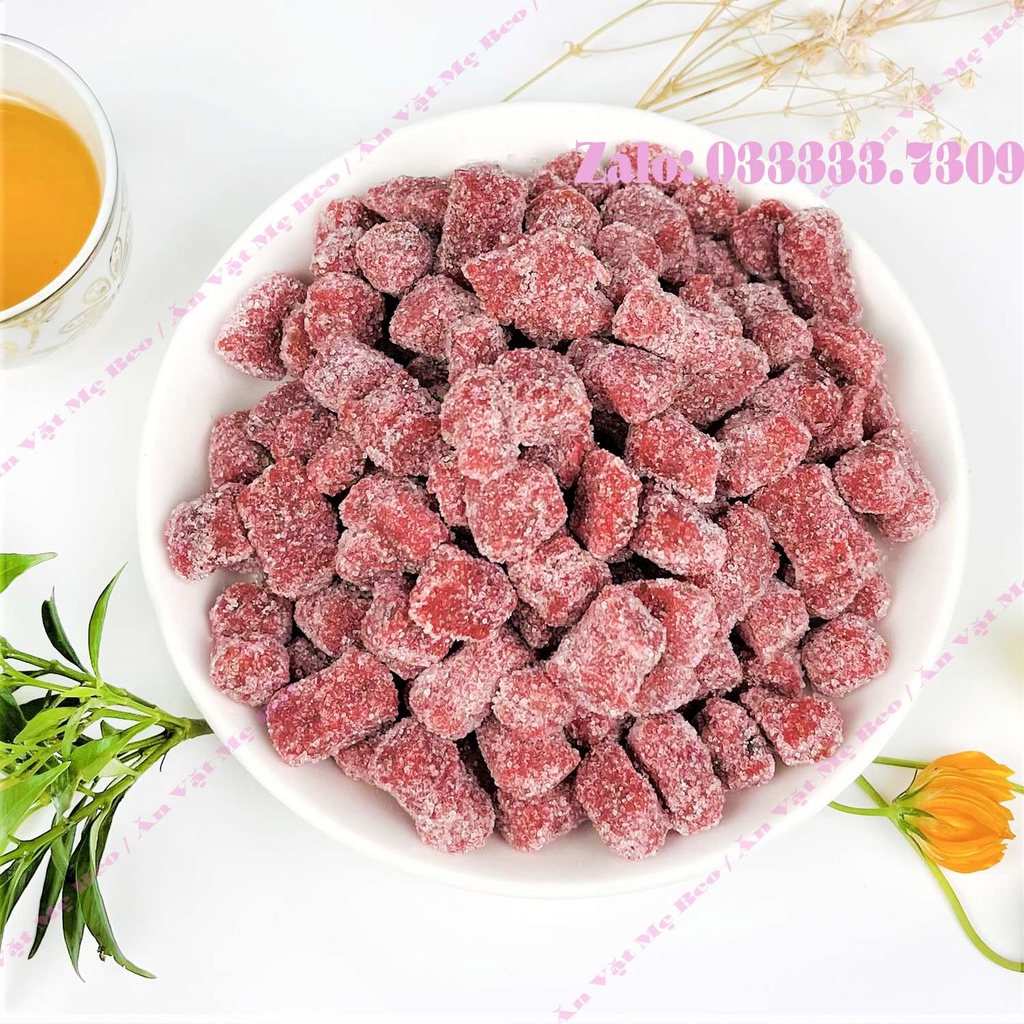 Kẹo dẻo dâu tây Đà Lạt 500gr cực ngon ngọt