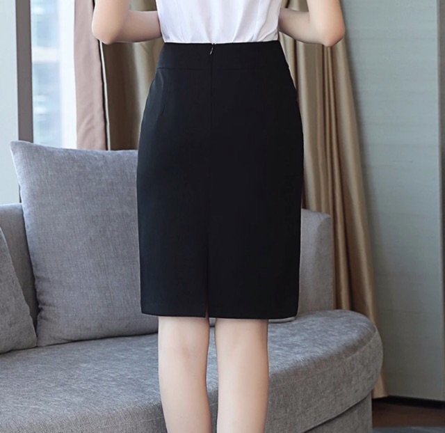 Chân váy công sở dáng ôm xẻ sau | BigBuy360 - bigbuy360.vn