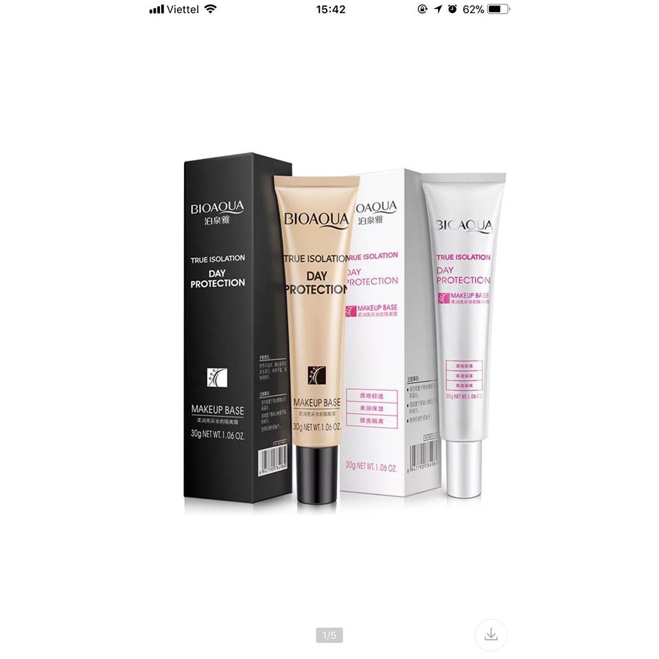 Kem lót trang điểm Bioaqua True Isolation Make Up Base | BigBuy360 - bigbuy360.vn