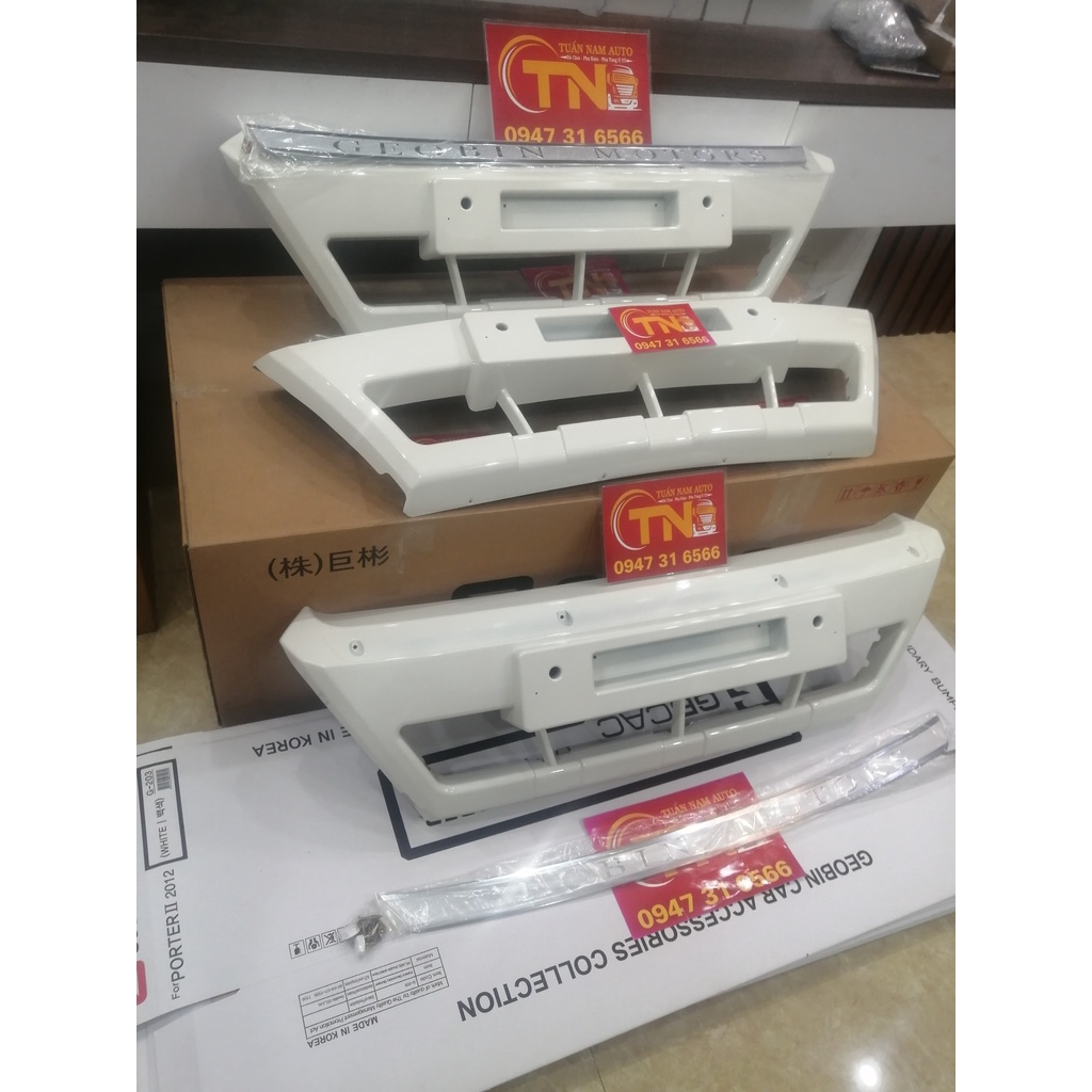 Ốp Cản Trước Độ H150, Porter 2, H100 Xe Tải Hyundai (Hàng Hàn Quốc Xịn)
