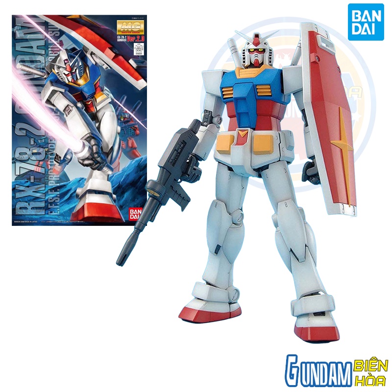 Mô hình lắp ráp Gundam MG RX-78-2 ver.2.0