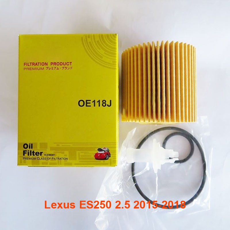 Lọc nhớt Lexus ES250 2.5L XV60 2015-2018 mã OE118J JS Asakashi Nhật Bản