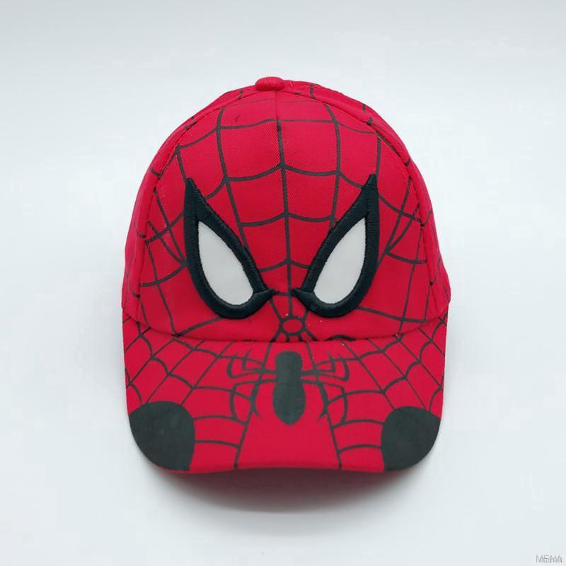 Mũ lưỡi trai hoạ tiết nhện cho bé