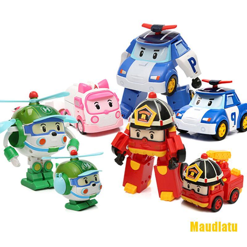 ROBOCAR POLI Đồ Chơi Robot Biến Hình Xe Hơi Cho Bé