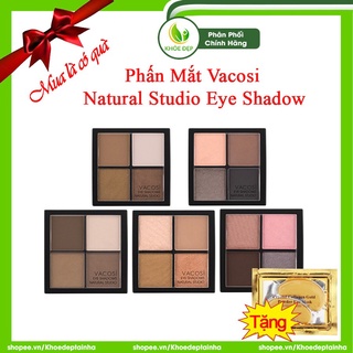 Phấn mắt vacosi natural studio eye shadow 8g - chính hãng