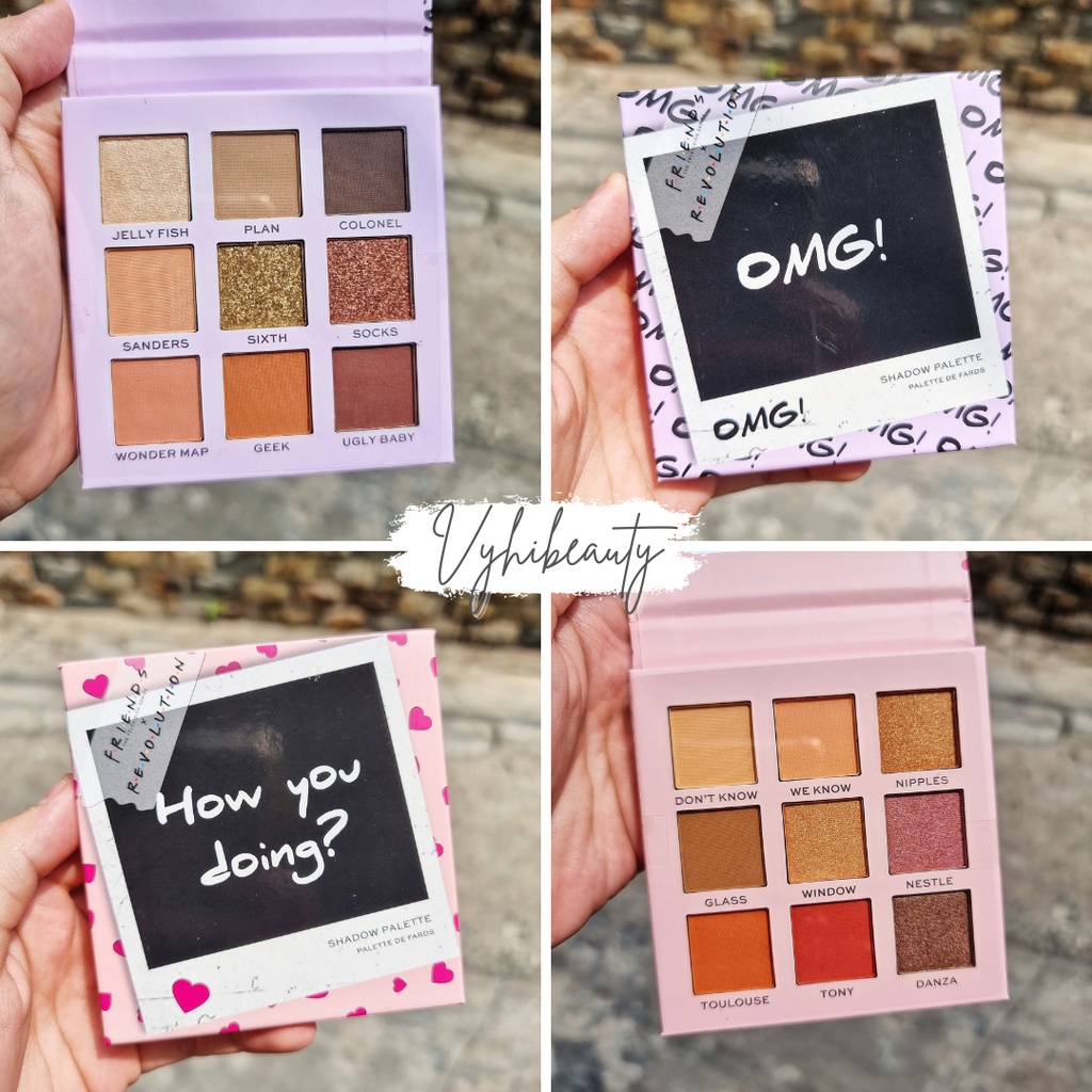 Bảng mắt Revolution Friends collection bản giới hạn