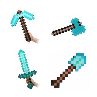 Combo Kiếm – Cup – Rìu – Xẻng Minecraft