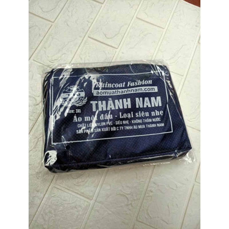 Áo mưa cánh dơi loại 1 đầu siêu nhẹ, áo trùm đi mưa có túi đựng tiện gọn