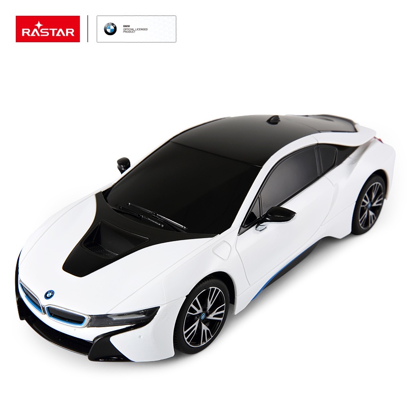 Đồ Chơi RASTAR Xe Điều Khiển Tỷ Lệ 1:18 Bmw I8 Màu Trắng R59200N/WHI