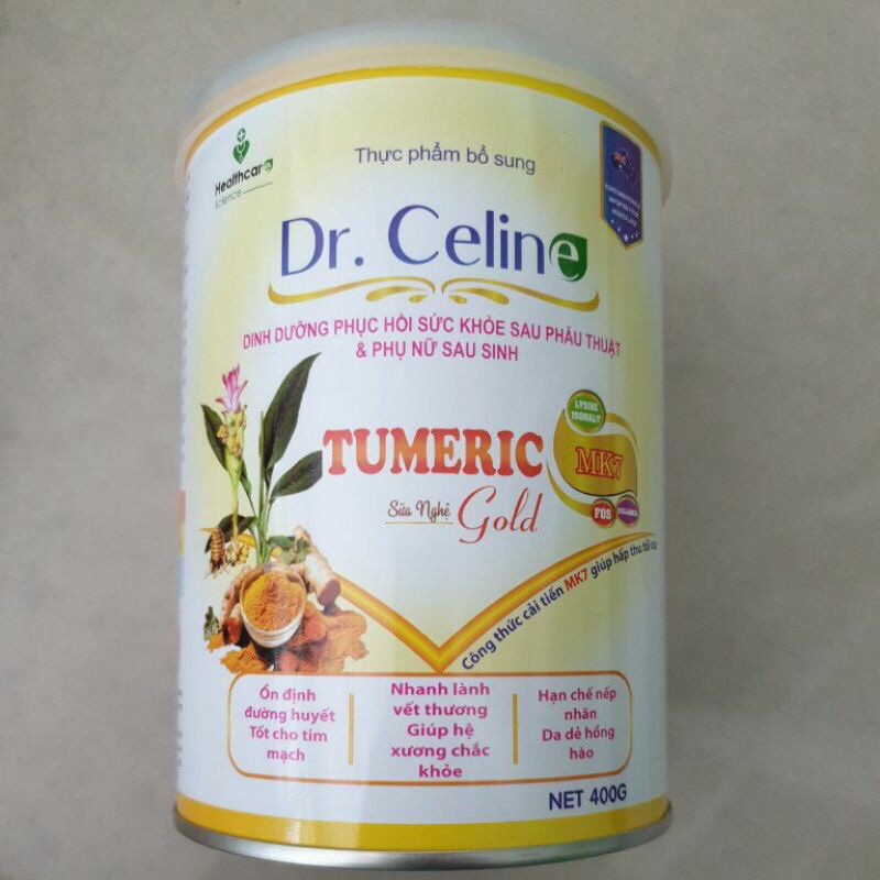 Sữa nghệ Tumeric Gold 400gr.