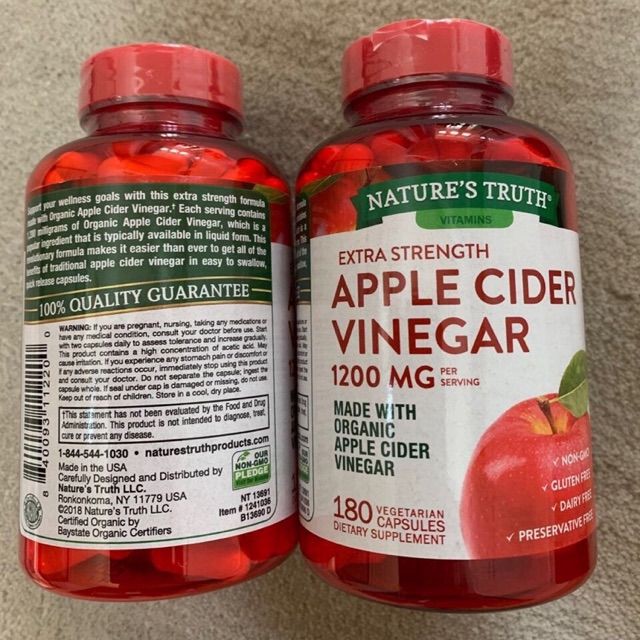 GIẤM TÁO APPLE CIDER VINEGAR CỦA MỸ