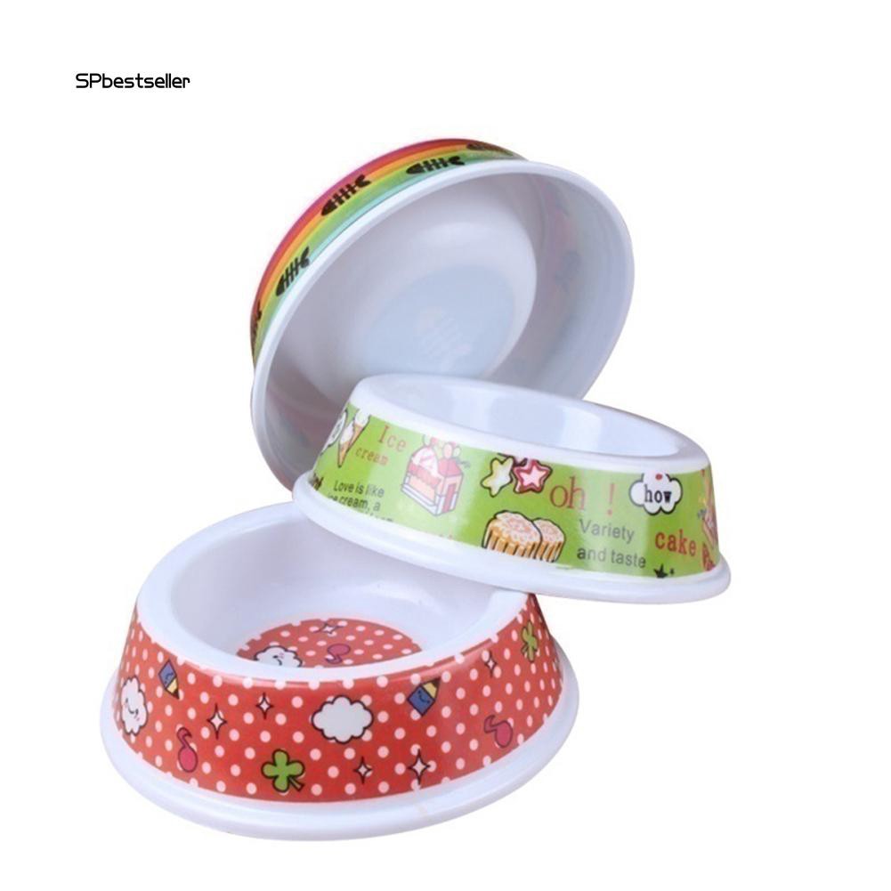 Tô nhiều màu đựng thức ăn cho thú cưng chó mèo tiện dụng