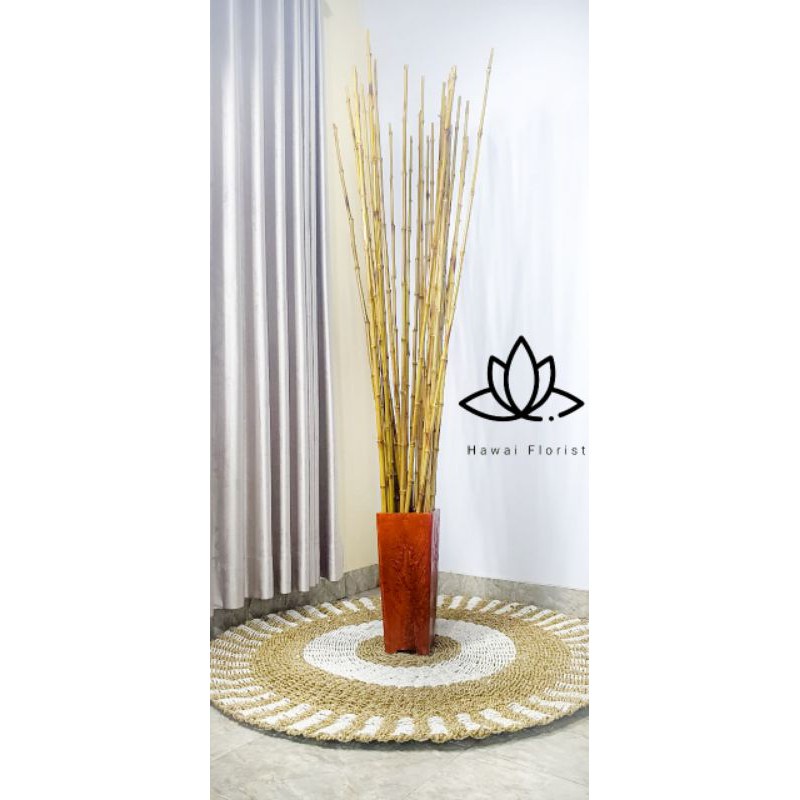 Set 10 cây tre tự nhiên 190cm chuyên dụng