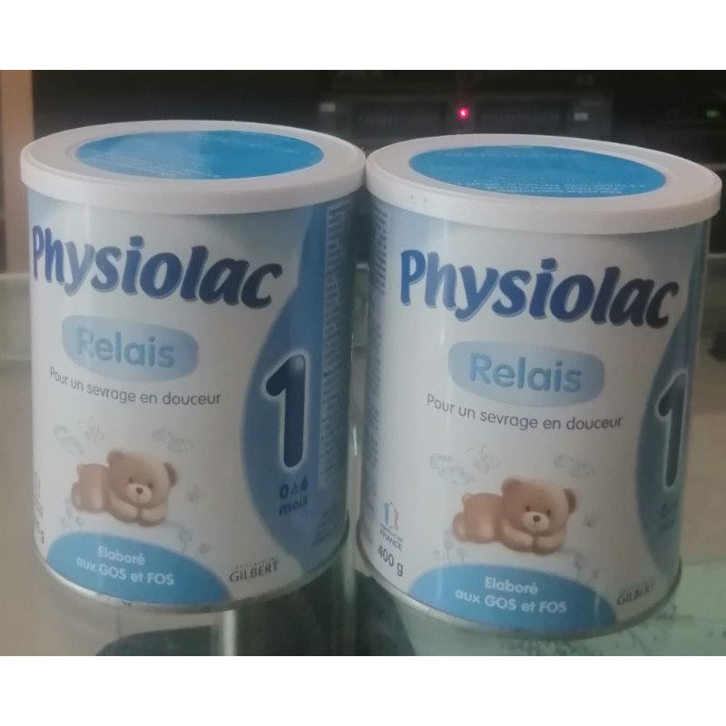 Sữa bột Physiolac Combo 2 lon Số 1 400g