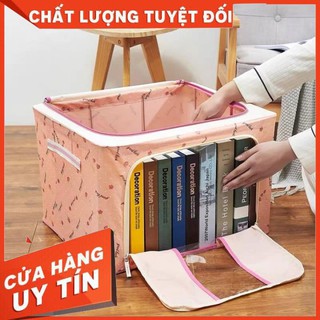 COMBO 2 Túi đựng đồ đa năng có khung sắt(Min_hous)