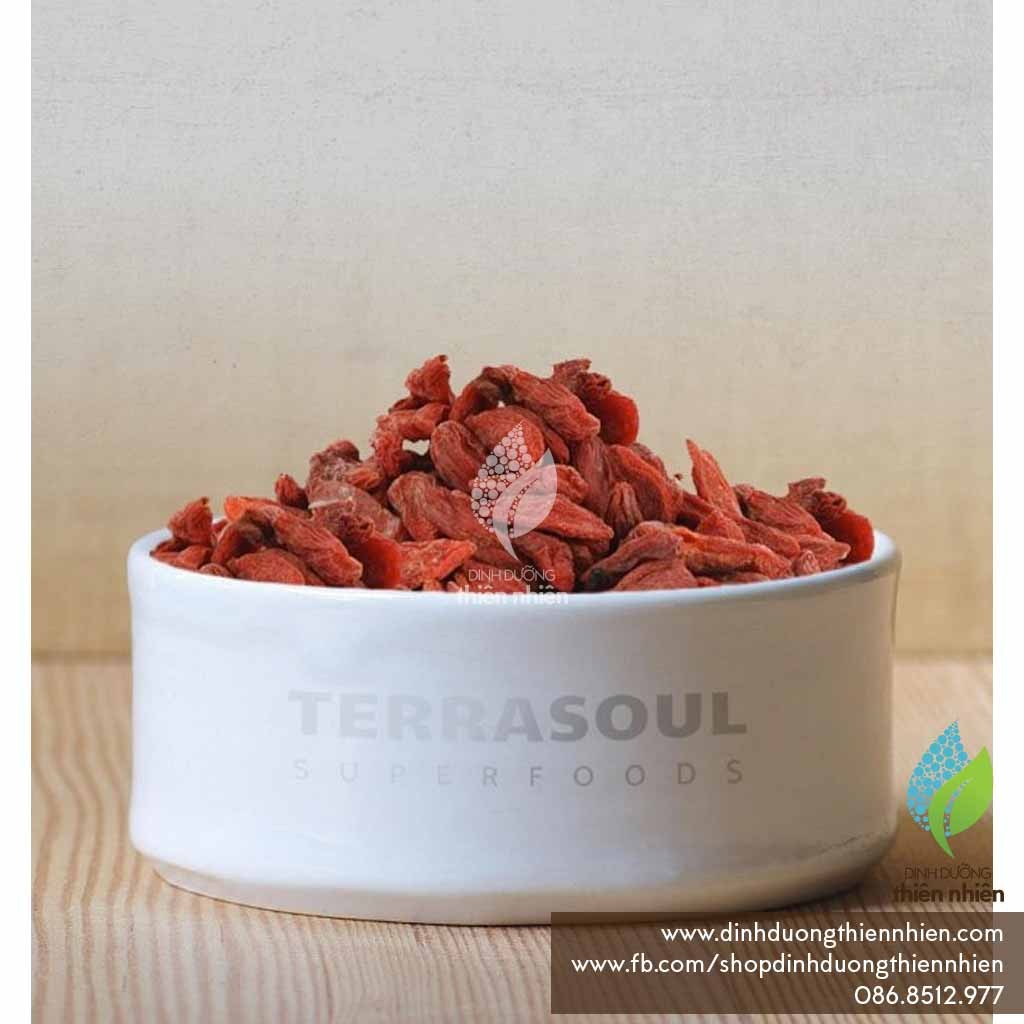 Kỷ Tử Khô Hữu Cơ Terrasoul Superfoods Goji Berries