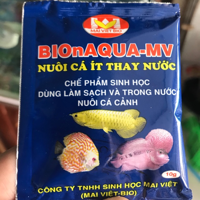 BionAWUA-MV nuôi cá it thay nước