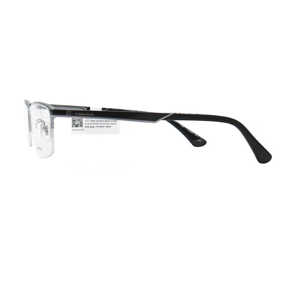 Gọng kính POLICE VPLB09J chính hãng, thiết kế dễ đeo bảo vệ mắt