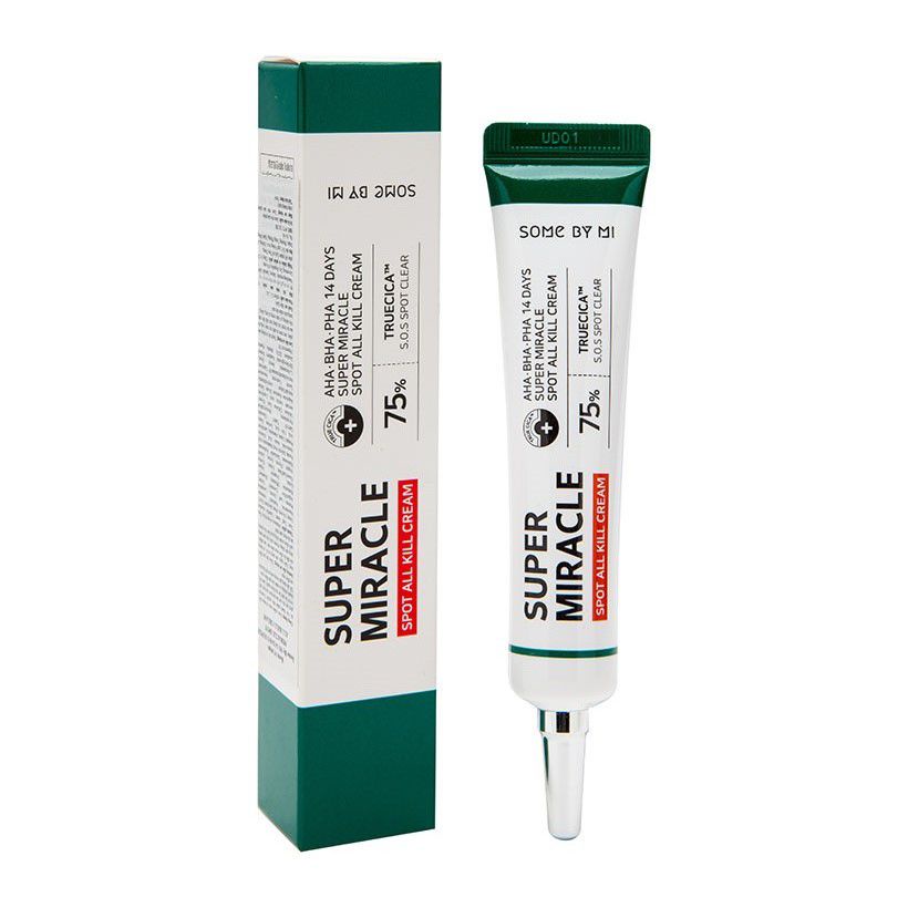 Kem Giảm Mụn Some By Mi AHA-BHA-PHA 14 Days Super Miracle Spot All Kill Cream 30ml