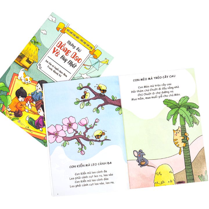 Sách Những Bài Đồng Dao Và Vè Cho Bé - Nói Sao Cho Giỏi, Nói Sao Cho Hay - Bìa Mềm