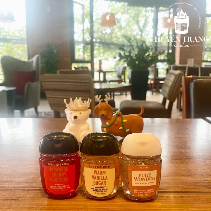 Thanh lý Gel rửa tay khô Bath & Body Works BBW 29ml
