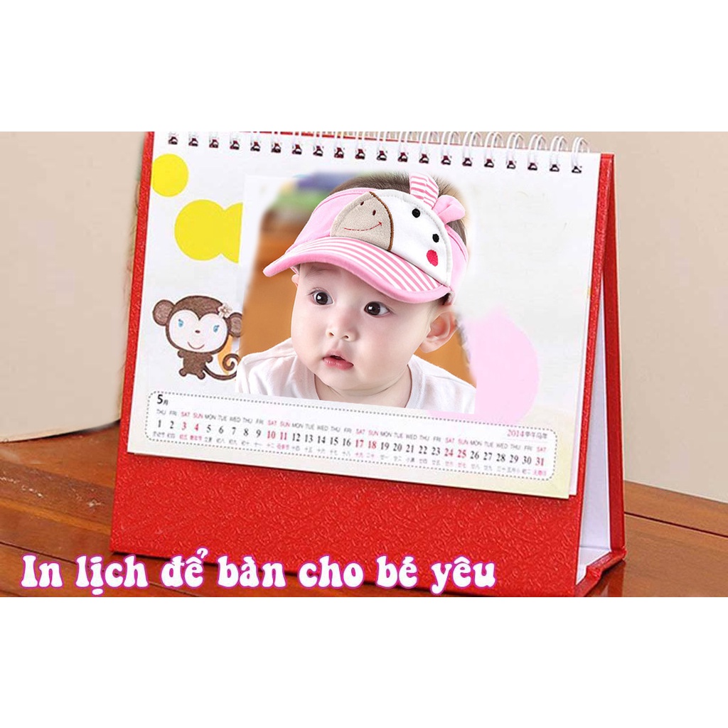 In lịch theo yêu cầu, lịch để bàn, lịch treo tường