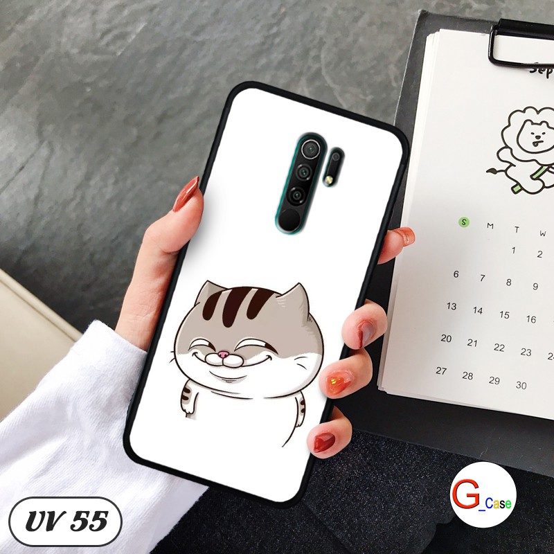 Ốp điện thoại Xiaomi Redmi 9 - lưng nhám viền dẻo