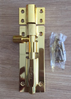 Chốt cửa thau 100mm Vickini