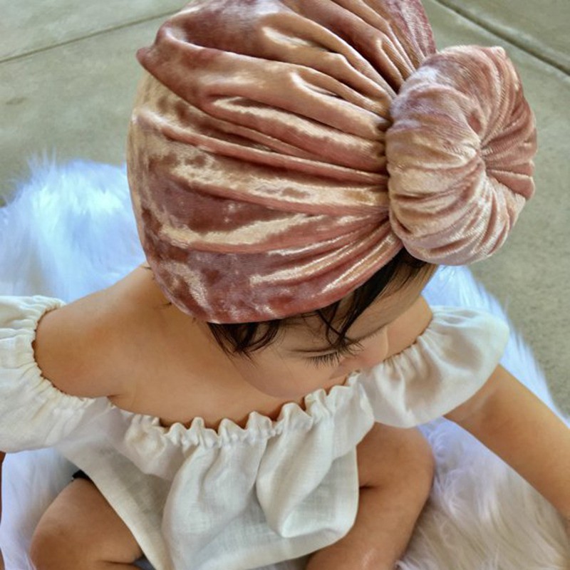 Mũ trùm mềm mại xinh xắn cho trẻ em