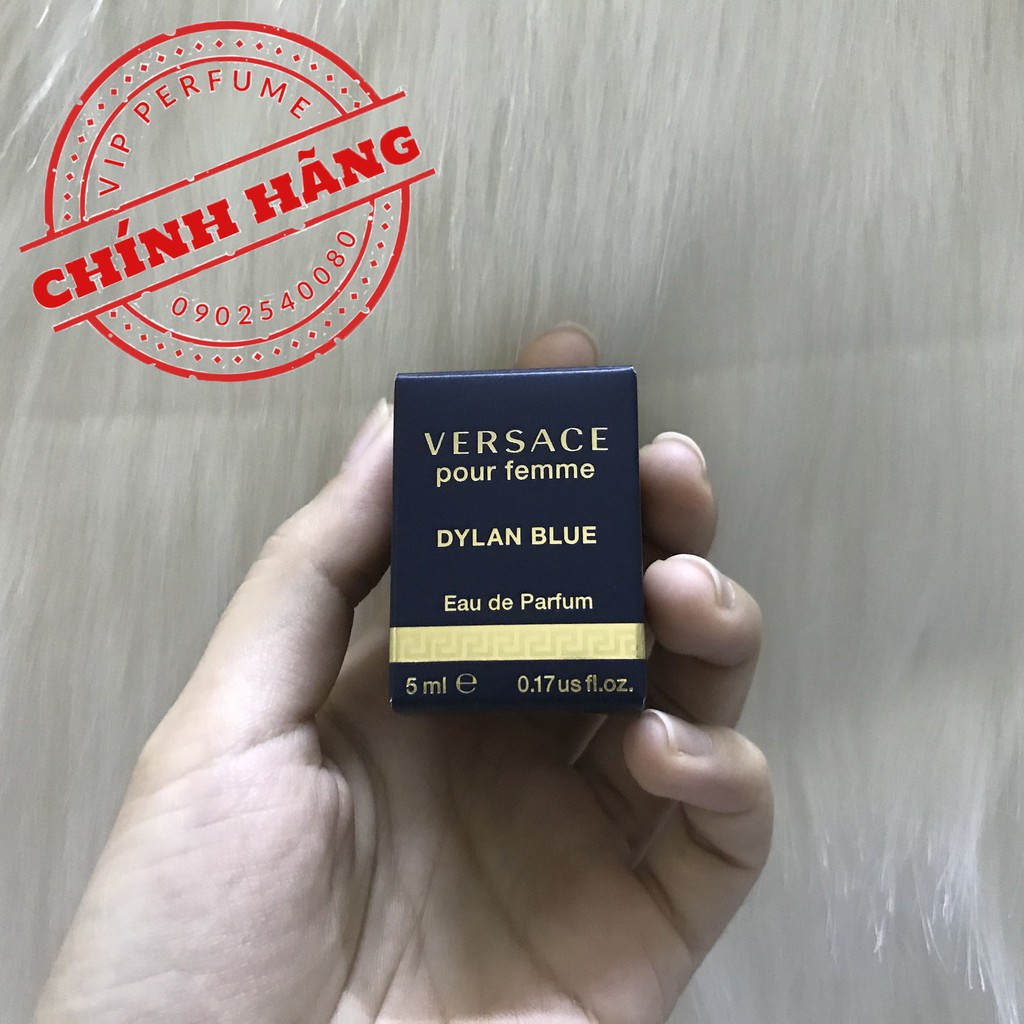 Nước hoa nữ chính hãng Versace Dylan Blue Pour Femme EDP 5ml