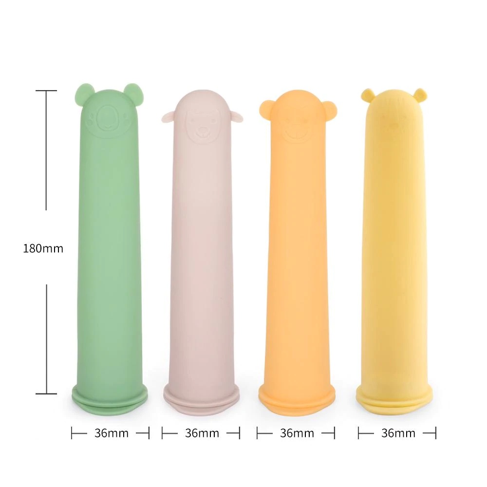 Khuôn làm kem silicone cho bé Haakaa, Nhiều màu sắc, kiểu dáng dễ thương