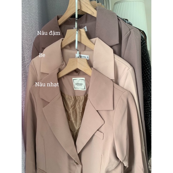 Áo blazer 2 lớp A40 áo blazer nữ phong cách HQ