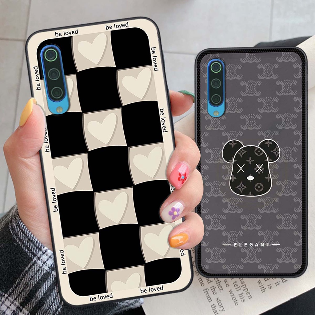 Ốp Xiaomi Mi 9 SE trái tim, thời trang, thể thao, ốp viền dẻo đẹp