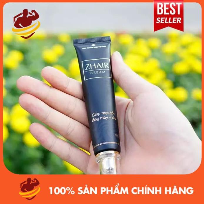 [FLASH SALE] TUÝP BÔI ZHAIR CREAM - Dứt điểm bạc tóc, rụng tóc, hói đầu. Siêu kích thích mọc tóc nhanh [HÀNG CHÍNH HÃNG] | BigBuy360 - bigbuy360.vn