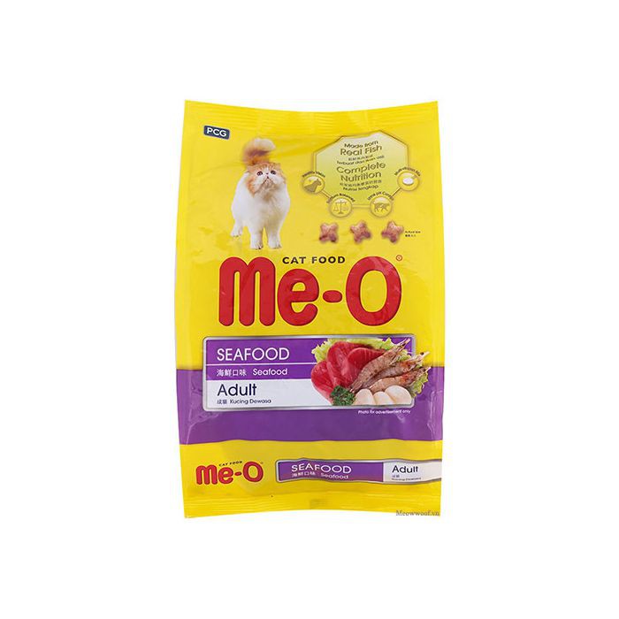 thức ăn mèo Me-o vị Hải sản gói 1.2kg