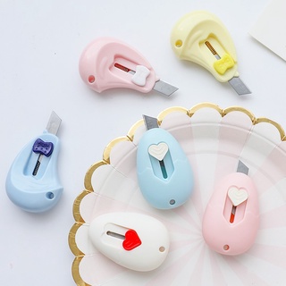 Dao Cắt Giấy mini Cầm Tay Hình Trứng/ Gà Con Dễ Thương Sáng Tạo Tiện Dụng Cho Học Sinh
